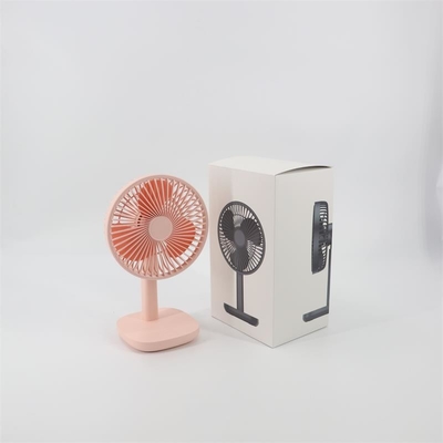 3 Speeds Rechargeable Table Fans PSE Small Desk Fan Battery Operated